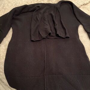 Cowl/turtlenck sweater